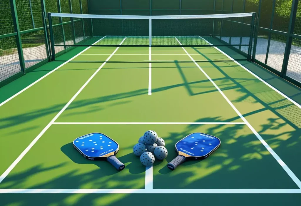 Fundamental Pickleball Rules, Pickleball Court and Equipment