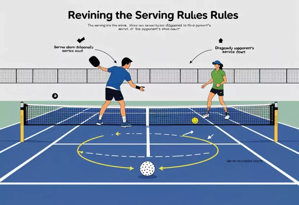 Serving Rules in Pickleball