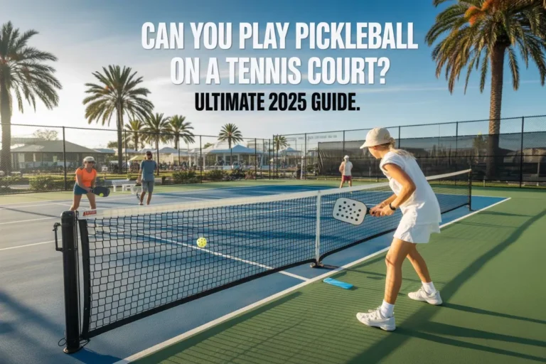 Can You Play Pickleball on a Tennis Court? Ultimate 2025 Guide