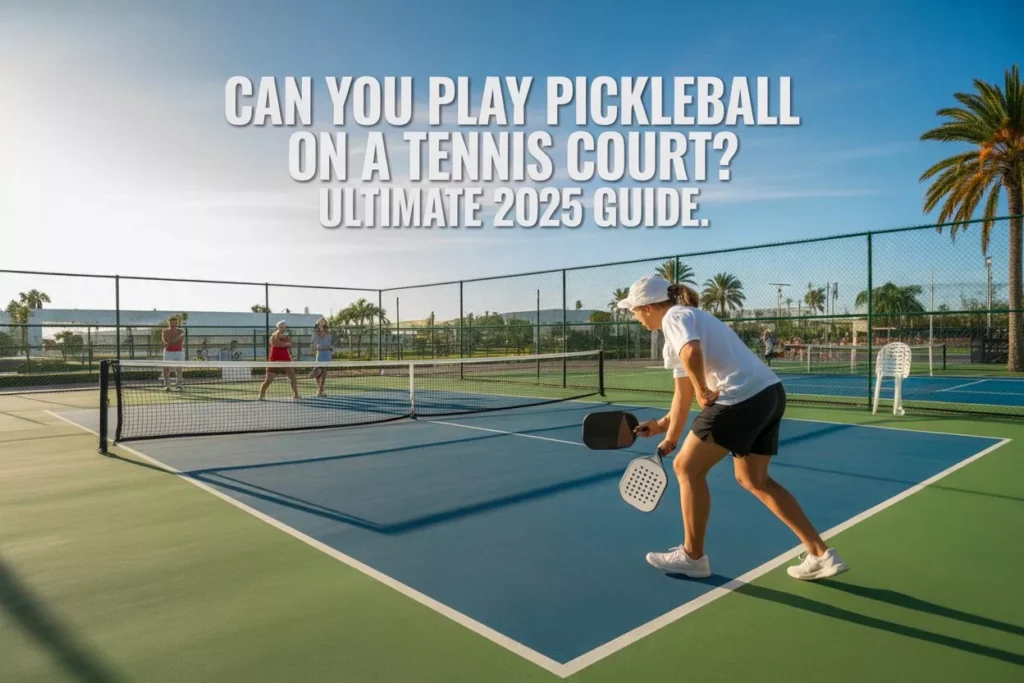 Can You Play Pickleball on a Tennis Court? Ultimate 2025 Guide