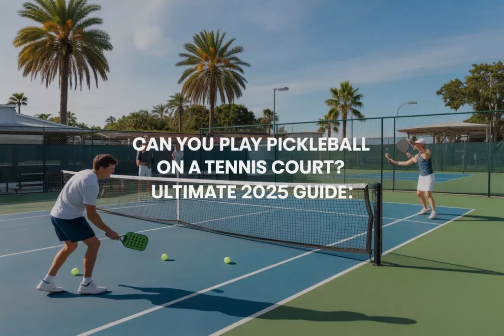 Can You Play Pickleball on a Tennis Court? Ultimate 2025 Guide