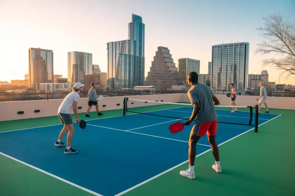 Discover Urban Pickleball Club Austin: Rooftop Paradise for Paddle Enthusiasts