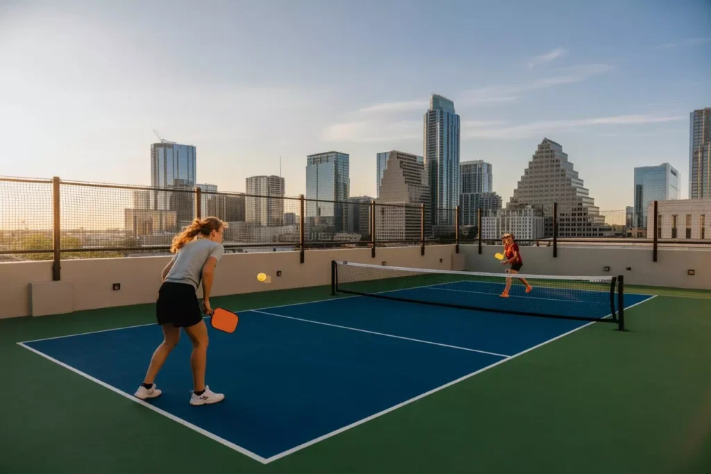 Discover Urban Pickleball Club Austin: Rooftop Paradise for Paddle Enthusiasts