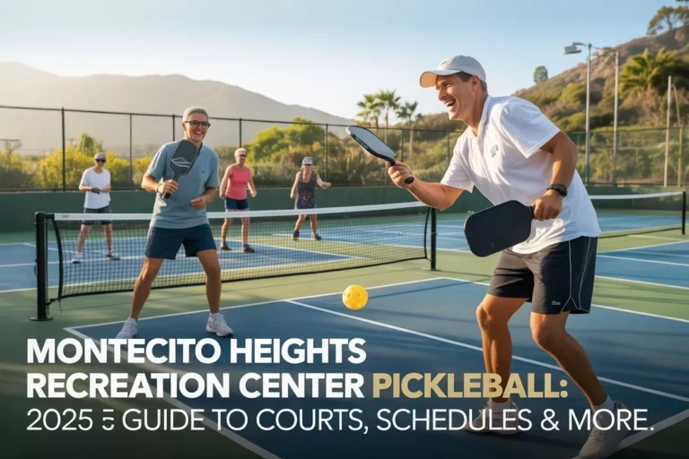Montecito Heights Recreation Center Pickleball: 2025 Guide to Courts, Schedules & More