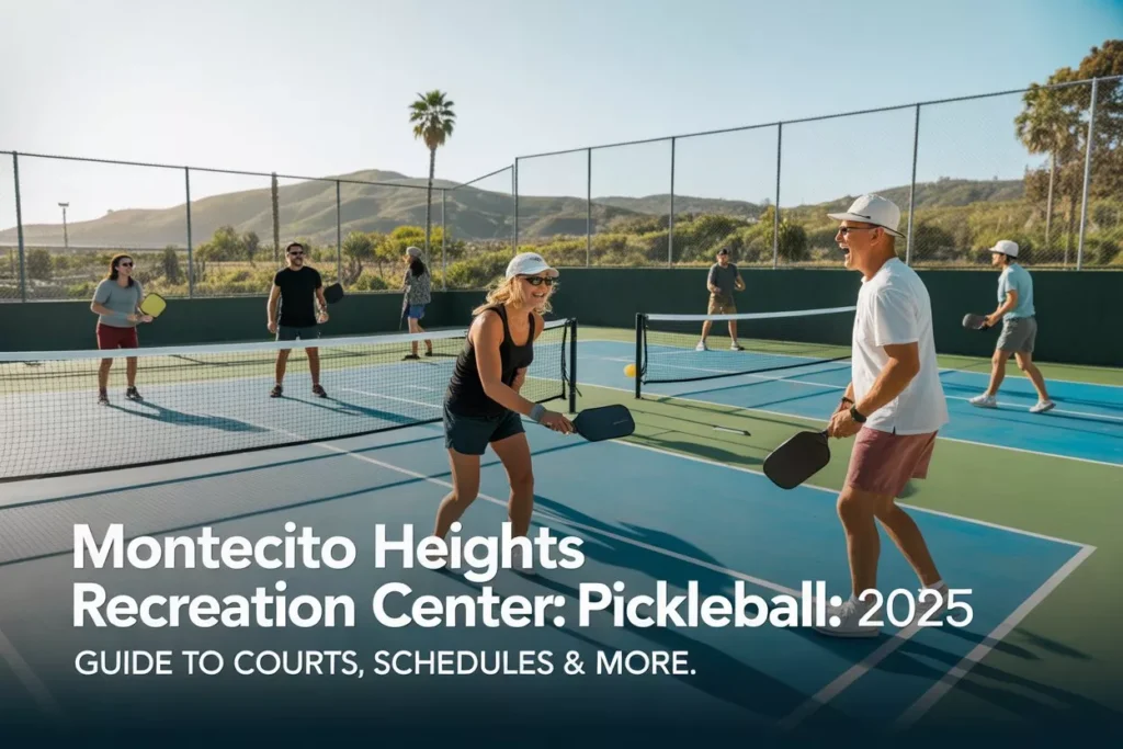 Montecito Heights Recreation Center Pickleball: 2025 Guide to Courts, Schedules & More