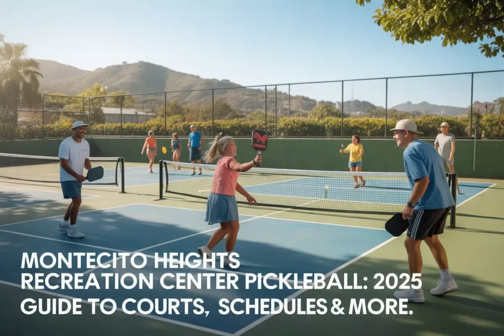 Montecito Heights Recreation Center Pickleball: 2025 Guide to Courts, Schedules & More