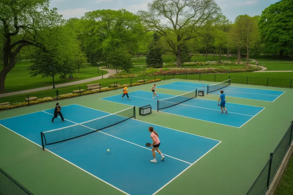 Central Park Knoll Pickleball Courts