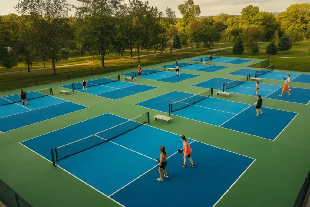 Central Park Knoll Pickleball Courts