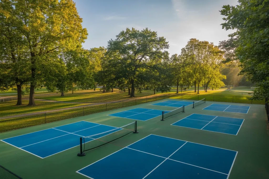 Central Park Knoll Pickleball Courts